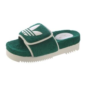 GG x Adidas Men's Thong Sandals Green Canvas 558903